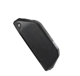 Black phone case with brand logo on a white background